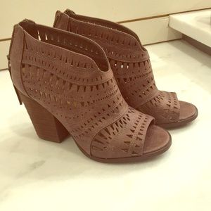 Not Rated open toe booties